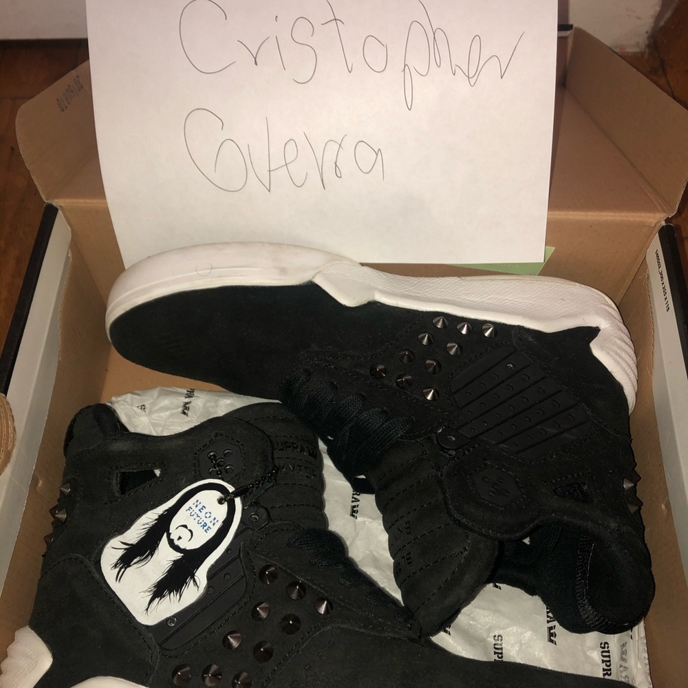 Supra Shoes Sky top IV Steve Aoki Signature 8.5/10